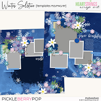 Winter Solstice Templates by Heartstrings Scrap Art