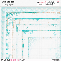 Sea Breeze -  Messy Edges - by Neia Scraps