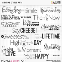 Anytime | Title Arts