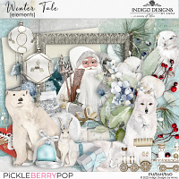 Winter Tale Elements Pack by Indigo Designs by Anna