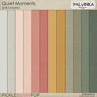 Quiet Moments Solid Papers 