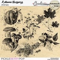 Autumn blessings Stamps-PrelestnayaP Design and CarolW Designs