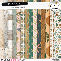 Gypsy Soul - Patterned Papers - by Neia Scraps