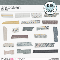 Unspoken Washi Pack