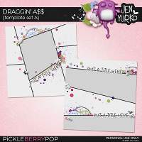 Draggin' A$$: Template Set A