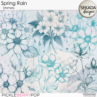 Spring Rain [stamps] by Sekada Designs