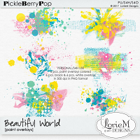 Beautiful World Paint Overlays