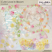 Cute Love In Bloom Overlays