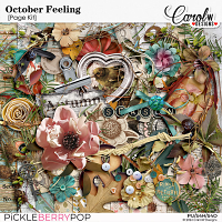 October Feeling-Page Kit