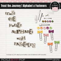 Trust the Journey | Alphabet + Fasteners