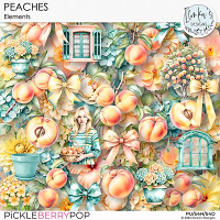 Peaches Elements by Ilonka's Designs 