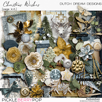 Christmas Wishes - Page Kit