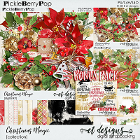 Christmas Magic Collection & FWP Wordarts