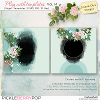 Play With Templates Vol.14 (Jasmin-Olya Designs)