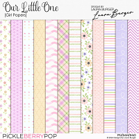 Our Little One Girl Paper - Designs By Laura Burger