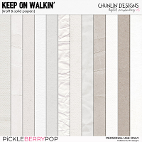 Keep on walkin' - Kraft & solid papers