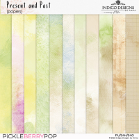 Present and Past Papers Pack by Indigo Designs by Anna