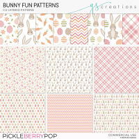 Bunny Fun Layered Patterns (CU)