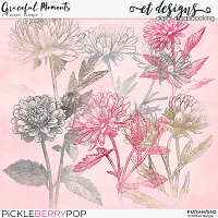 Graceful Moments Flower Stamps by et designs