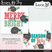 Season Of Joy Sketch Templates