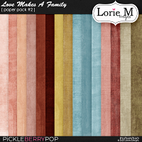 Love Makes A Family Paper Pack 2