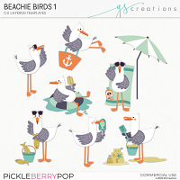 Beachie Birds1 Layered Templates (CU)