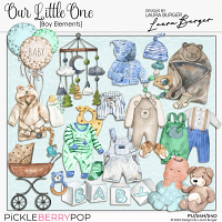 Our Little One Boy Elements - Designs By Laura Burger 