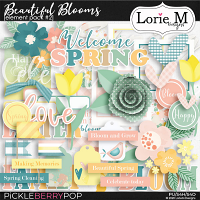 Beautiful Blooms Element Pack #2