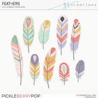 Feathers Layered Templates (CU)