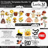 CU Doodle Templates Bundle 13