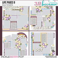 {CU} Life Pages 9 Templates by JB Studio