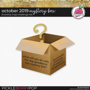 October Mystery Box challenge at Pickleberrypop