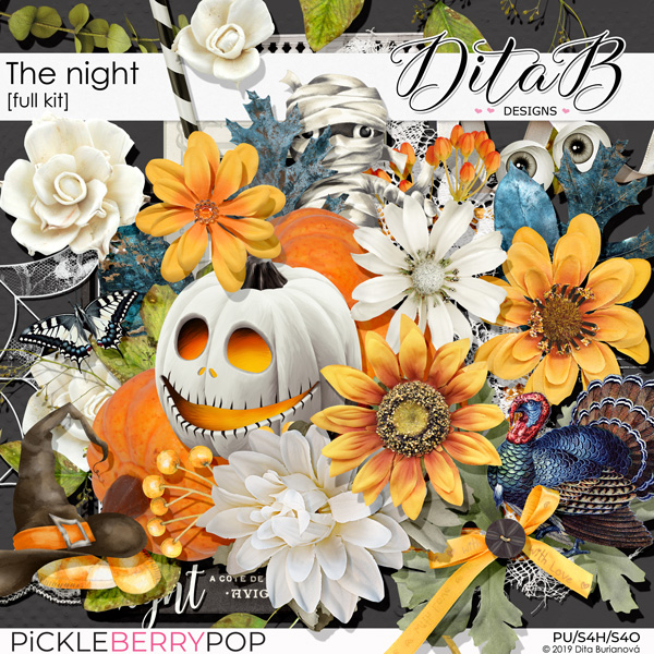 The Night by Ditab Designs at Pickleberrypop