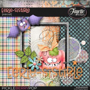 Eerie-sistible Mini kit by Fayette Designs FREE with $5 purchase today only at Pickleberrypop!