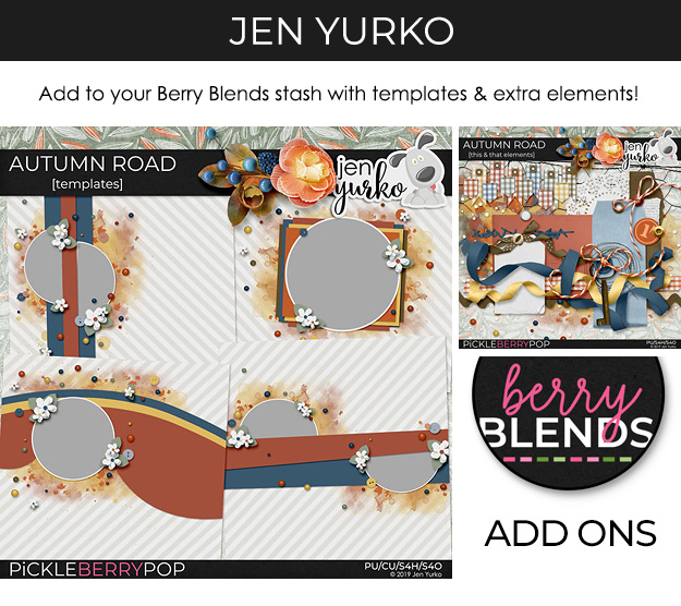 Autumn Road Berry Blends Add Ons by Jen Yurko @ Pickleberrypop