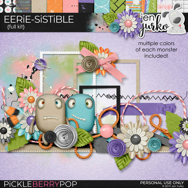 Eerie-sistible Kit by Jen Yurko at Pickleberrypop