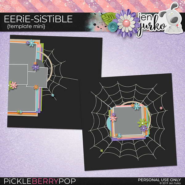 Eerie-sistible Templates by Jen Yurko at Pickleberrypop