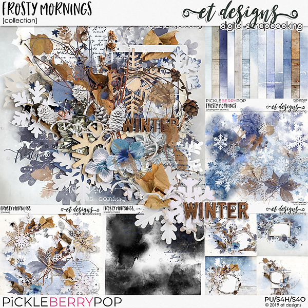 Frosty Mornings by et designs at Pickleberrypop