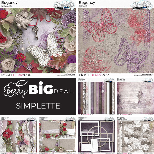 Elegancy: BBD Bundle by Simplette at Pickleberrypop