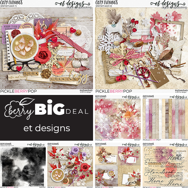 Cozy Evenings: BBD Bundle by et designs at Pickleberrypop