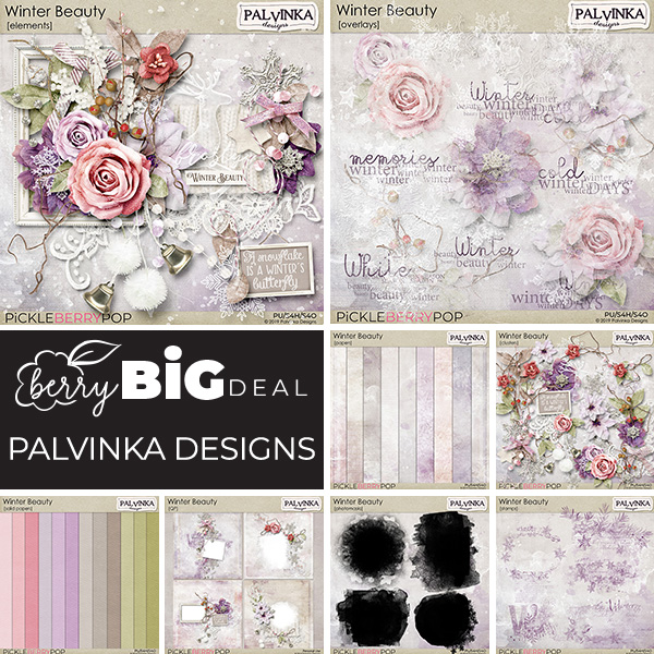 Winter Beauty: BBD Bundle by Palvinka Designs at Pickleberrypop