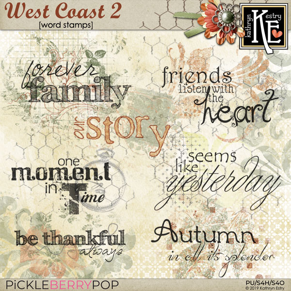 West Coast 2 by Kathryn Estry at Pickleberrypop