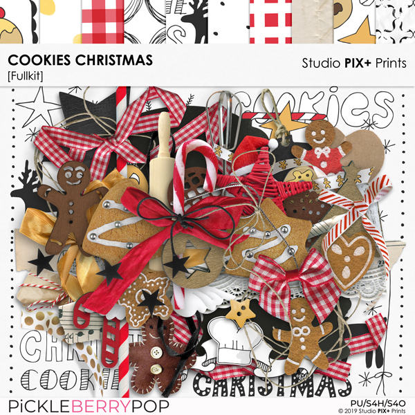 Cookies Christmas by Studio PIX+ Prints at Pickleberrypop