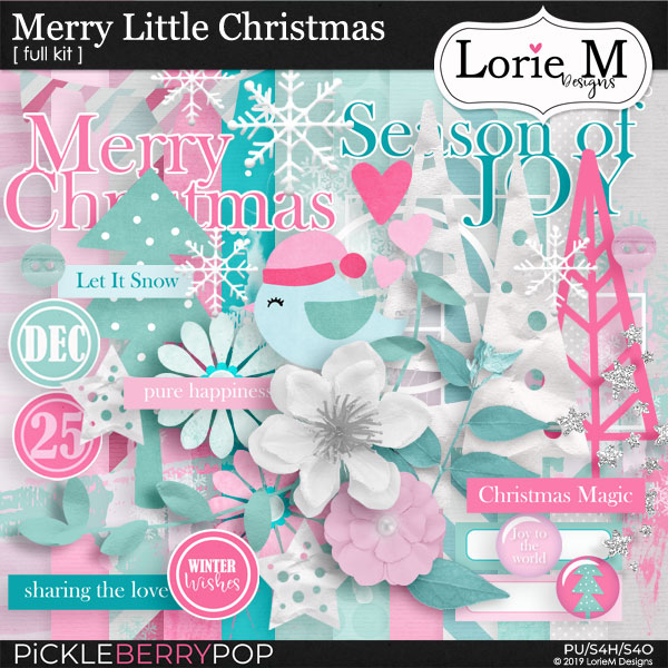 Merry Little Christmas by LorieM at Pickleberrypop