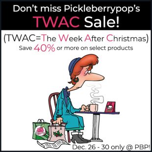 Twas the Week After Christmas Sale at Pickleberrypop