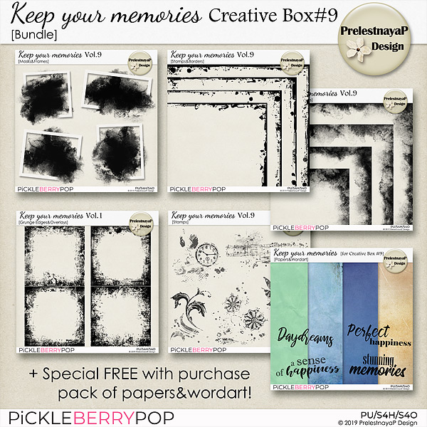 Keep Your Memories Creative Box #9 by PrelestnayaP at Pickleberrypop