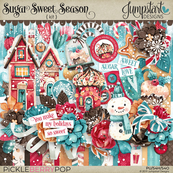 Sugar Sweet Season Kit by Jumpstart Design at Pickleberrypop