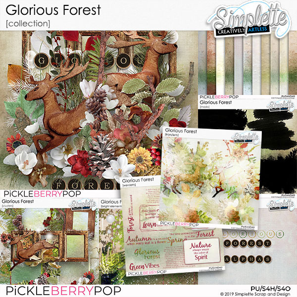 Glorious Forest by Simplette at Pickleberrypop