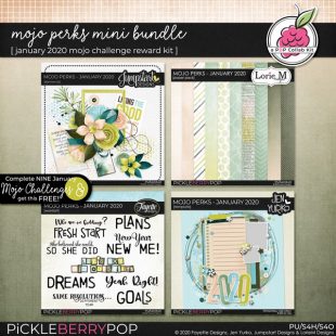 January Mojo Perks Mini Bundle at Pickleberrypop