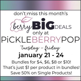 January Berry Big Deals at Pickleberrypop